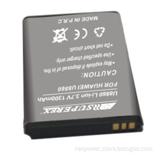 Battery with Capacity 1,300mAh and Voltage 3.7V
